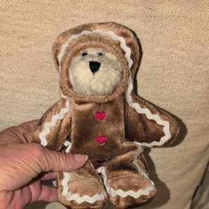 Brown Gingerbread Stuffed Bear